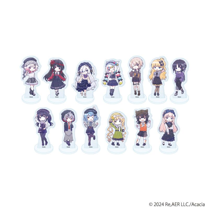 アクリルぷちスタンド「魔法少女ノ魔女裁判」02/ダークガーリーファッションver. ブラインド(13種)(グラフアートイラスト)