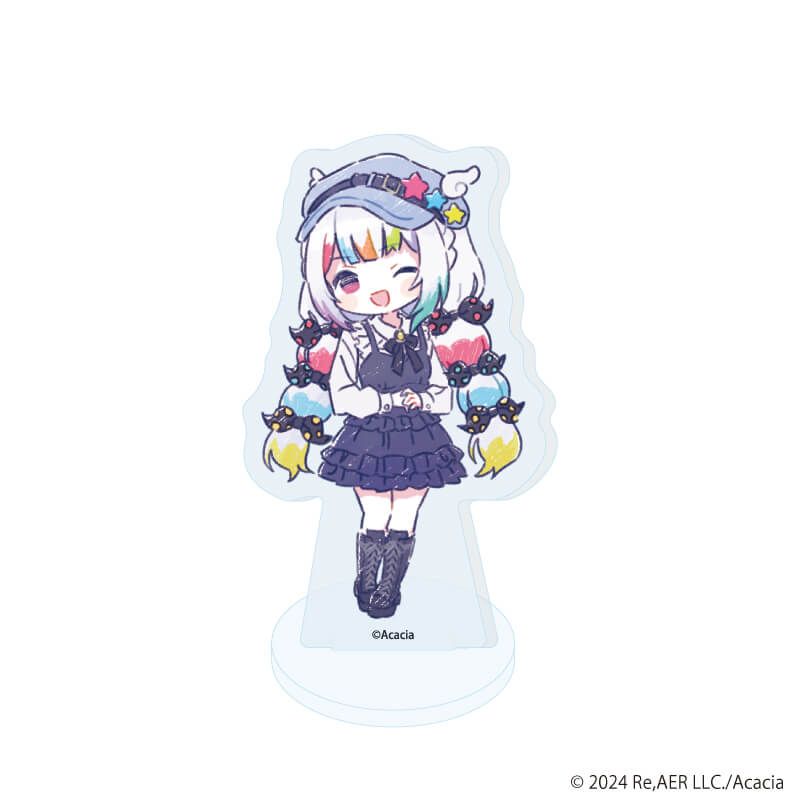 アクリルぷちスタンド「魔法少女ノ魔女裁判」02/ダークガーリーファッションver. ブラインド(13種)(グラフアートイラスト)