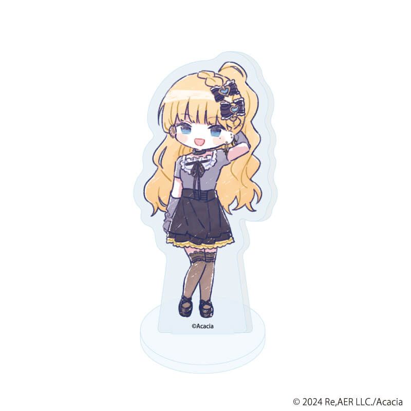 アクリルぷちスタンド「魔法少女ノ魔女裁判」02/ダークガーリーファッションver. ブラインド(13種)(グラフアートイラスト)