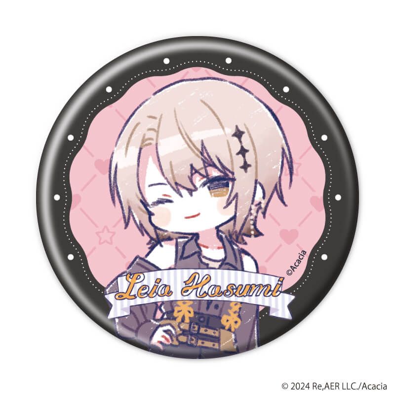 缶バッジ「魔法少女ノ魔女裁判」04/ダークガーリーファッションver. ブラインド(13種)(グラフアートイラスト)