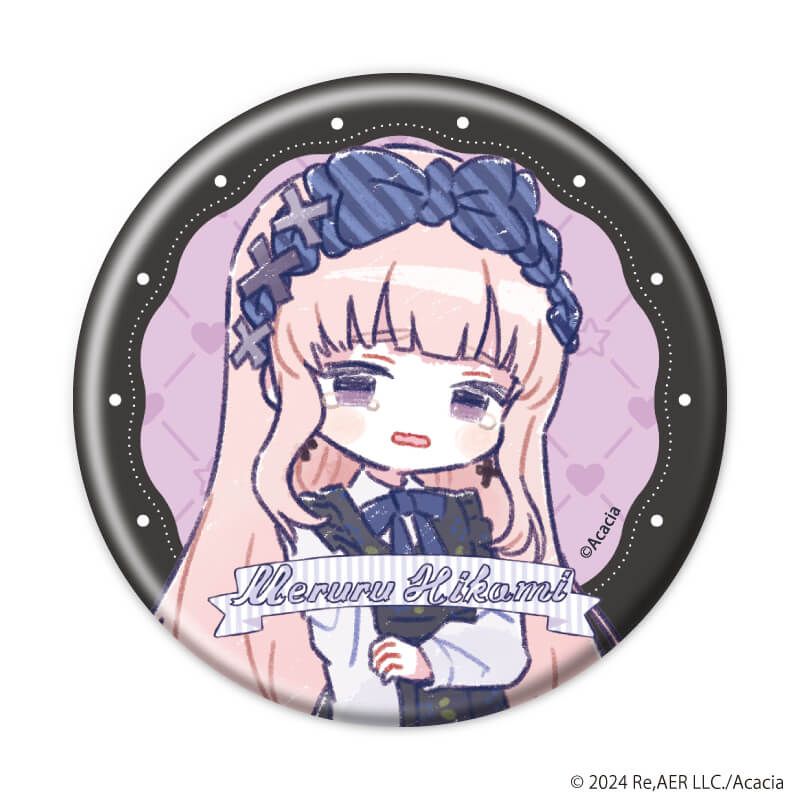 缶バッジ「魔法少女ノ魔女裁判」04/ダークガーリーファッションver. ブラインド(13種)(グラフアートイラスト)
