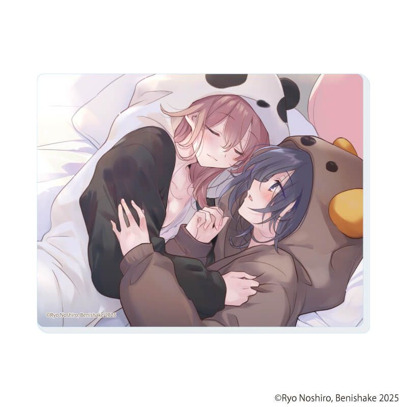 アクリルカード「顔だけ良いクラスメイトが、やたらとグイグイ来る百合の話。」01/コンプリートセット(全6種)(公式&描き下ろしイラスト)