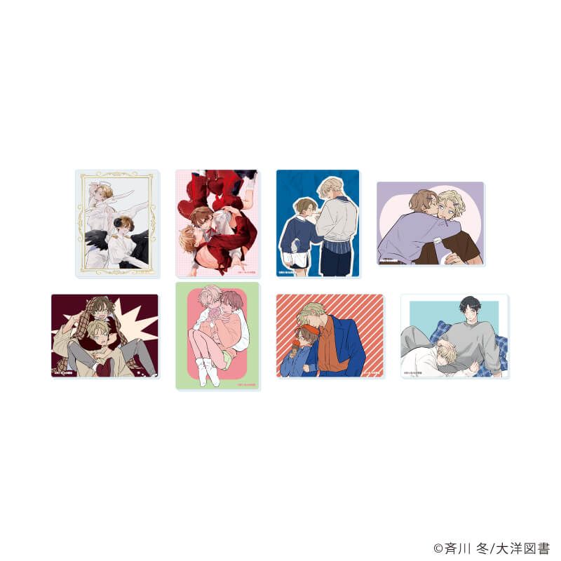 アクリルカード「今夜ベッドで待っていろ」02/コンプリートセット(全8種)(公式&描き下ろしイラスト)