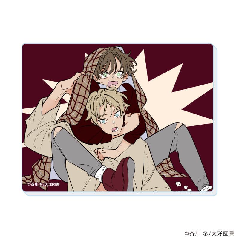 アクリルカード「今夜ベッドで待っていろ」02/ブラインド(8種)(公式&描き下ろしイラスト)