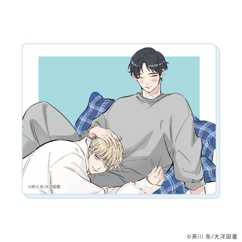 アクリルカード「今夜ベッドで待っていろ」02/ブラインド(8種)(公式&描き下ろしイラスト)
