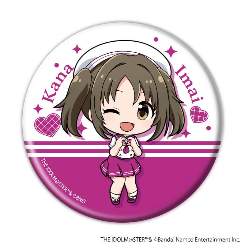 缶バッジ「アイドルマスター シンデレラガールズ」25/マリンセーラーver. トレーディング(6種)(ミニキャライラスト)