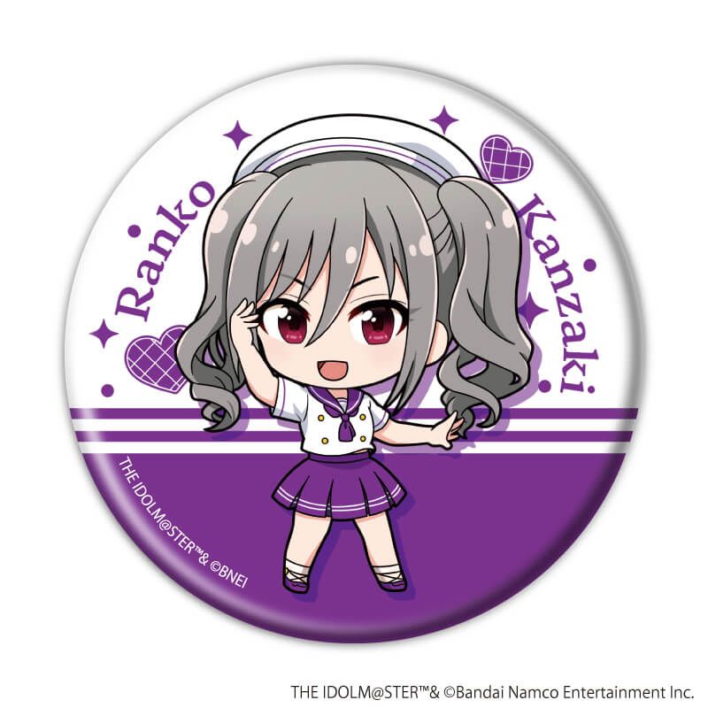 缶バッジ「アイドルマスター シンデレラガールズ」25/マリンセーラーver. トレーディング(6種)(ミニキャライラスト)