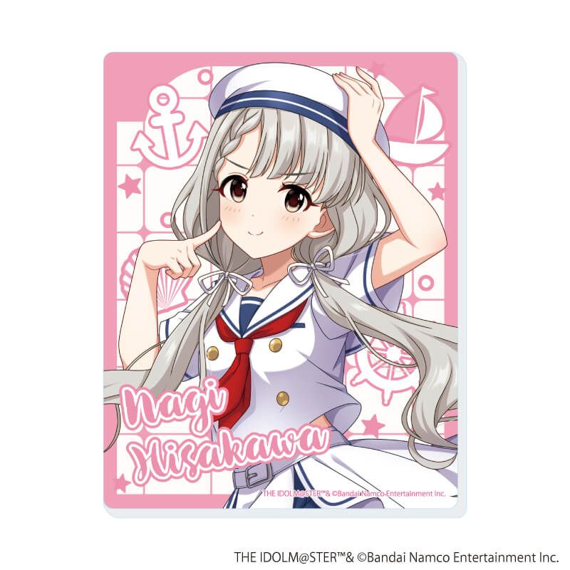 アクリルカード「アイドルマスター シンデレラガールズ」10/マリンセーラーver. トレーディング(6種)(描き下ろしイラスト)