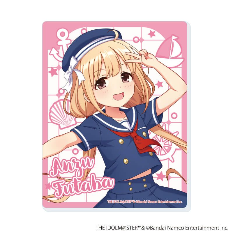 アクリルカード「アイドルマスター シンデレラガールズ」10/マリンセーラーver. トレーディング(6種)(描き下ろしイラスト)
