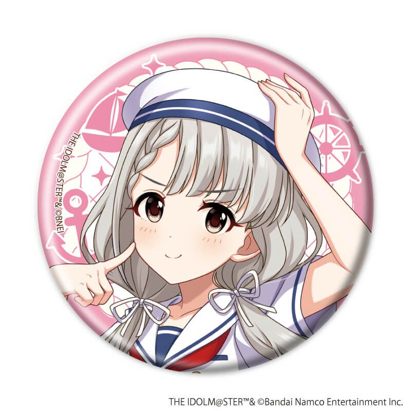 缶バッジ「アイドルマスター シンデレラガールズ」24/マリンセーラーver. トレーディング(6種)(描き下ろしイラスト)