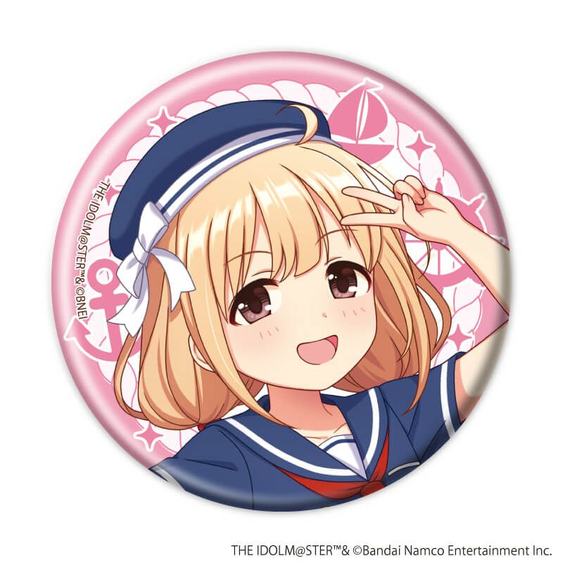 缶バッジ「アイドルマスター シンデレラガールズ」24/マリンセーラーver. トレーディング(6種)(描き下ろしイラスト)