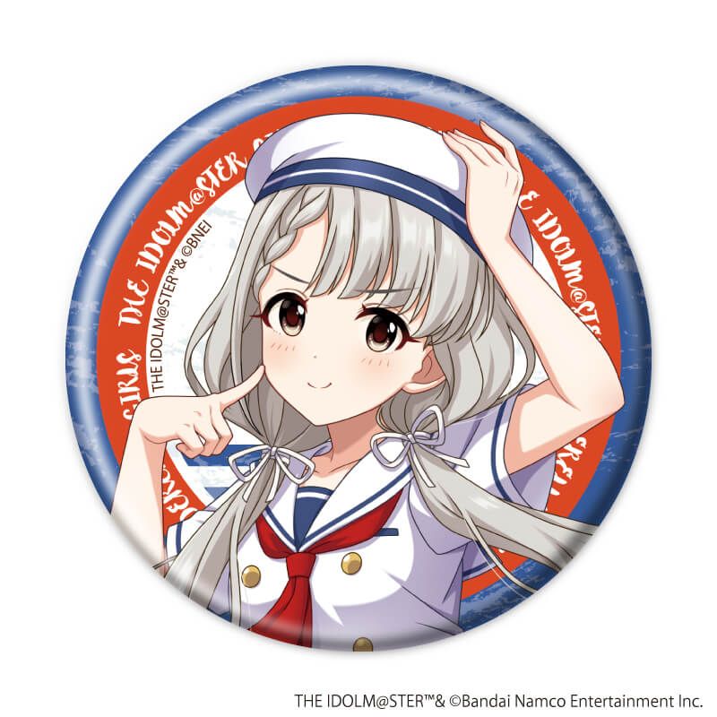 缶バッジ「アイドルマスター シンデレラガールズ」24/マリンセーラーver. トレーディング(6種)(描き下ろしイラスト)