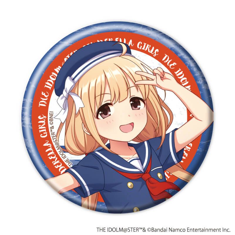 缶バッジ「アイドルマスター シンデレラガールズ」24/マリンセーラーver. トレーディング(6種)(描き下ろしイラスト)