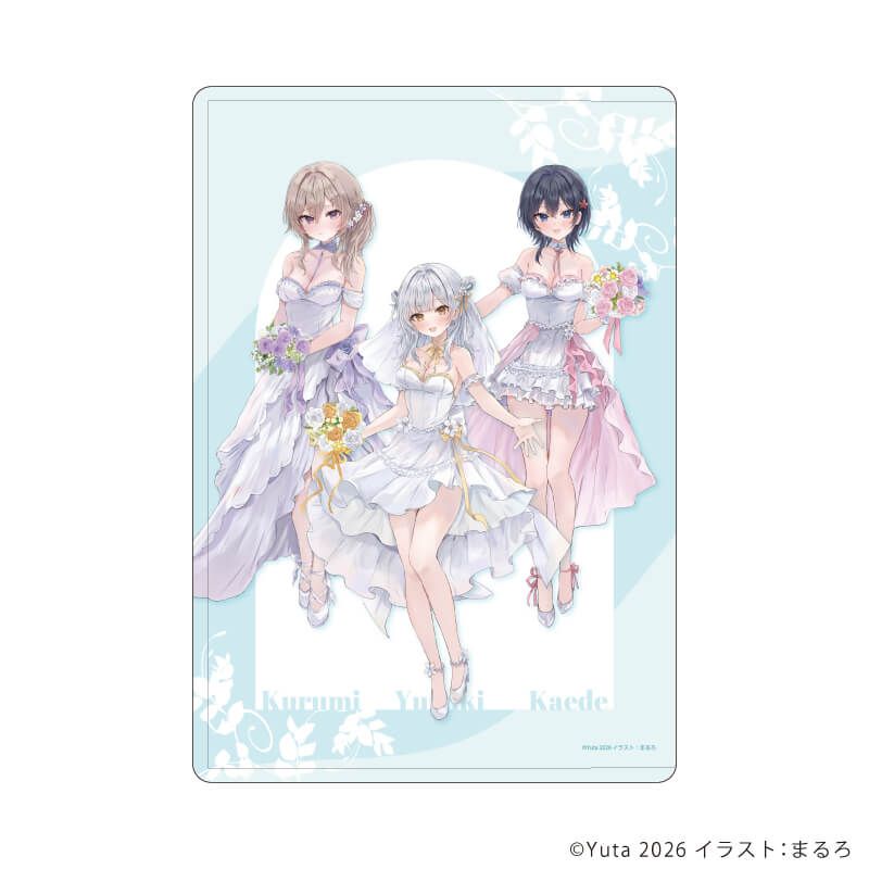 キャラクリアケース「お前ら早く結婚しろよっ！そう言われてる女子が３人いるんですけど？」01/集合デザイン(描き下ろしイラスト)