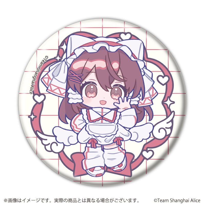 缶バッジ「東方Project」10/天使界隈ver. コンプリートセット(全6種)(ミニキャライラスト)