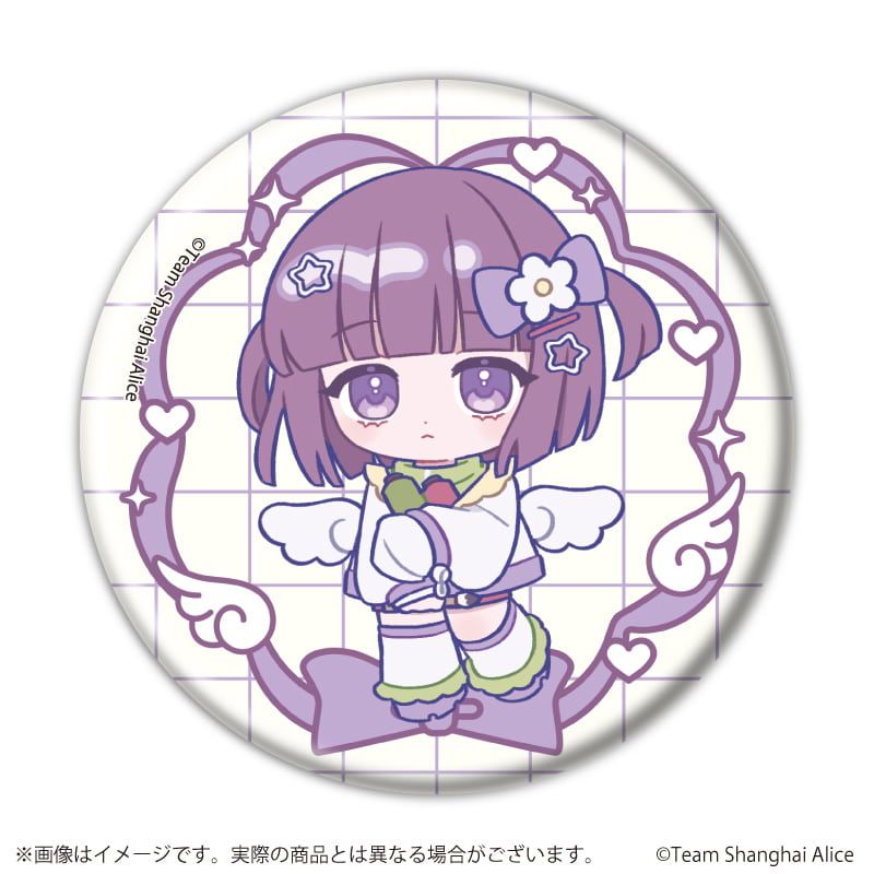 缶バッジ「東方Project」10/天使界隈ver. コンプリートセット(全6種)(ミニキャライラスト)