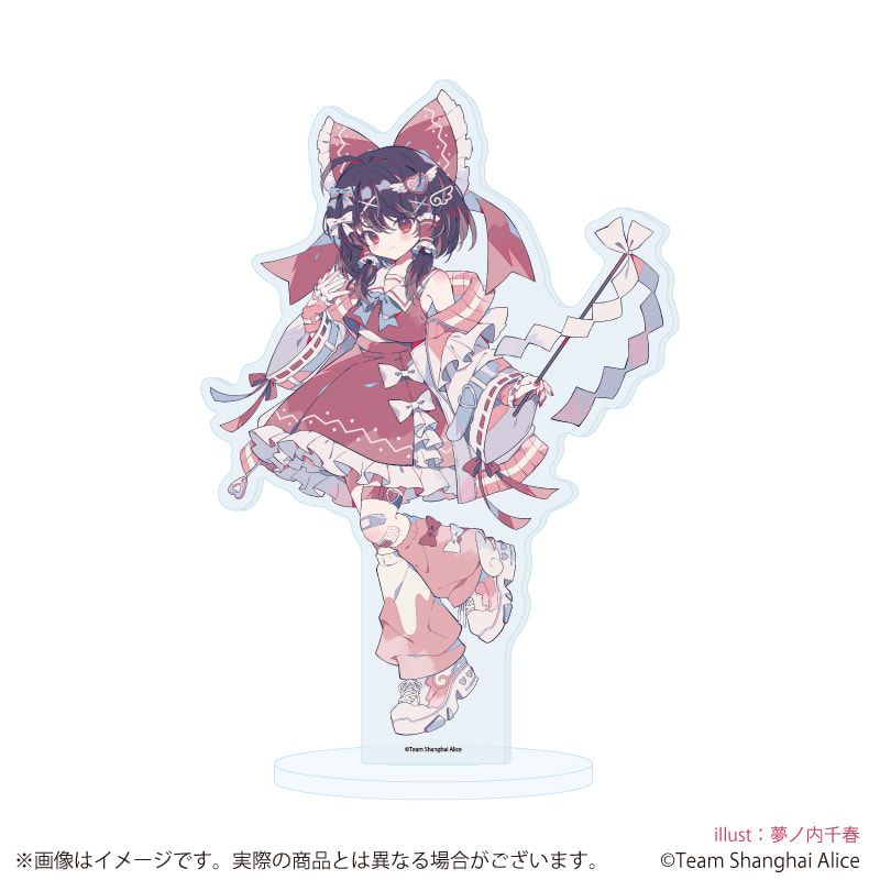アクリルスタンド「東方Project」25/博麗霊夢 天使界隈ver.(描き起こしイラスト)