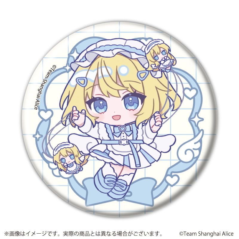 缶バッジ「東方Project」10/天使界隈ver. ブラインド(6種)(ミニキャライラスト)