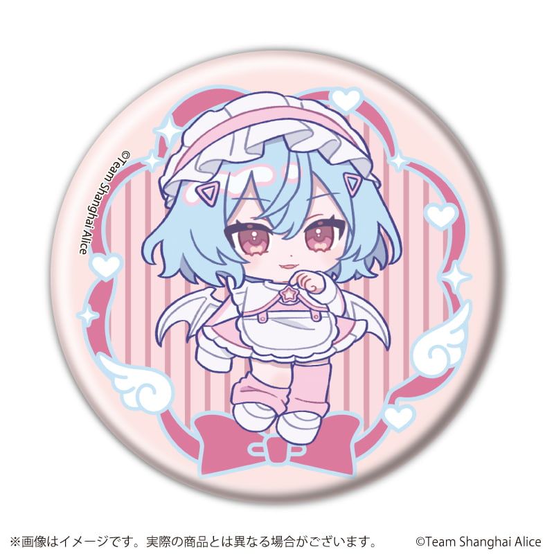 缶バッジ「東方Project」12/天使界隈ver. コンプリートセット(全6種)(ミニキャライラスト)