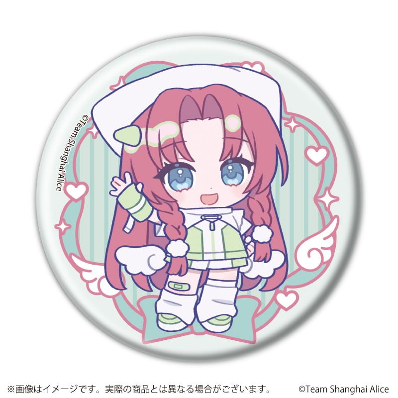 缶バッジ「東方Project」12/天使界隈ver. コンプリートセット(全6種)(ミニキャライラスト)