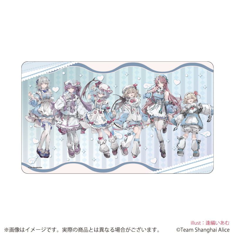 プレミアム マルチラバーマット「東方Project」06/集合デザイン 天使界隈ver.(描き起こしイラスト)