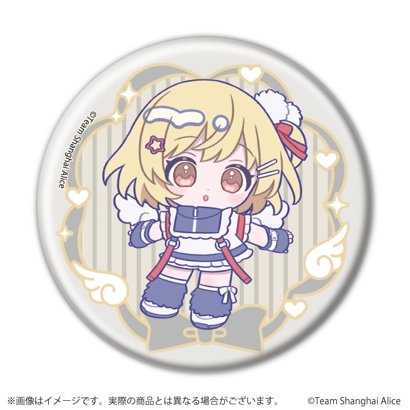 缶バッジ「東方Project」12/天使界隈ver. ブラインド(6種)(ミニキャライラスト)