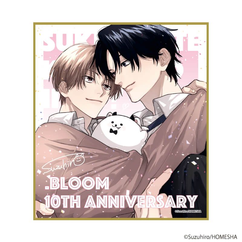 ミニ色紙「.Bloom＆メロキス展 2026」19/スズヒロ(描き下ろしイラスト)