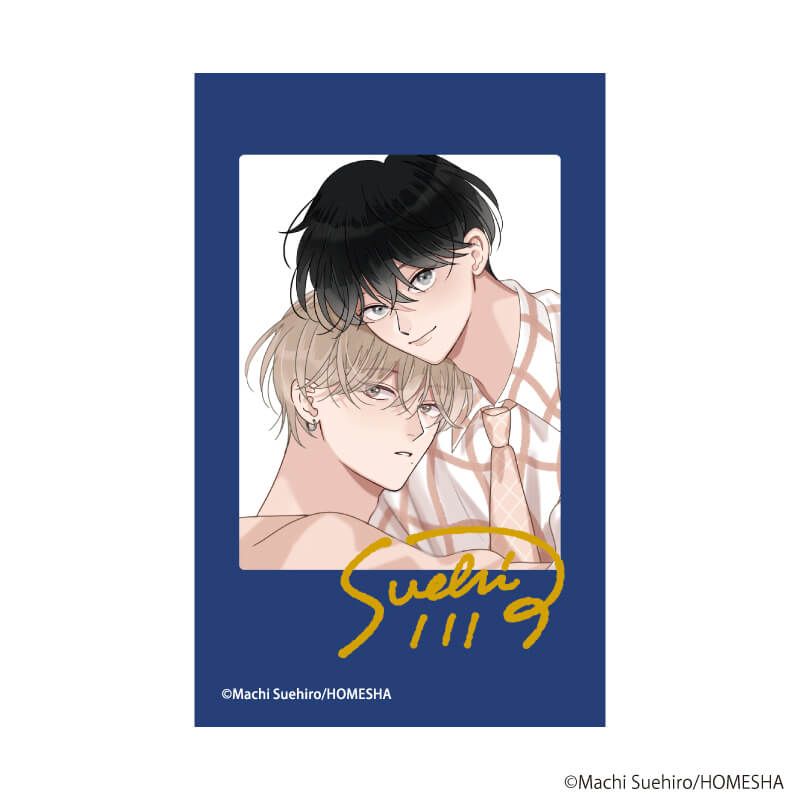 フォト風ミニカード「.Bloom＆メロキス展 2026」02/末広マチ(ちぐはぐなキス)(公式イラスト)