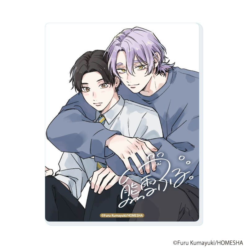 アクリルカード「.Bloom＆メロキス展 2026」30/熊雪ふる(公式イラスト)