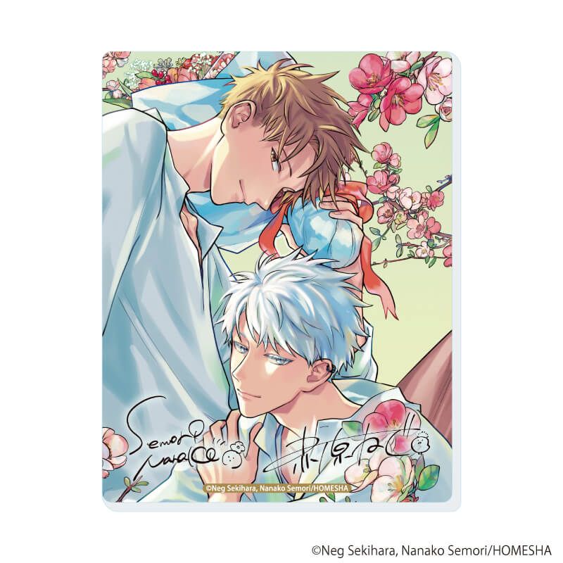 アクリルカード「.Bloom＆メロキス展 2026」01/赤原ねぐ・瀬森菜々子(公式イラスト)