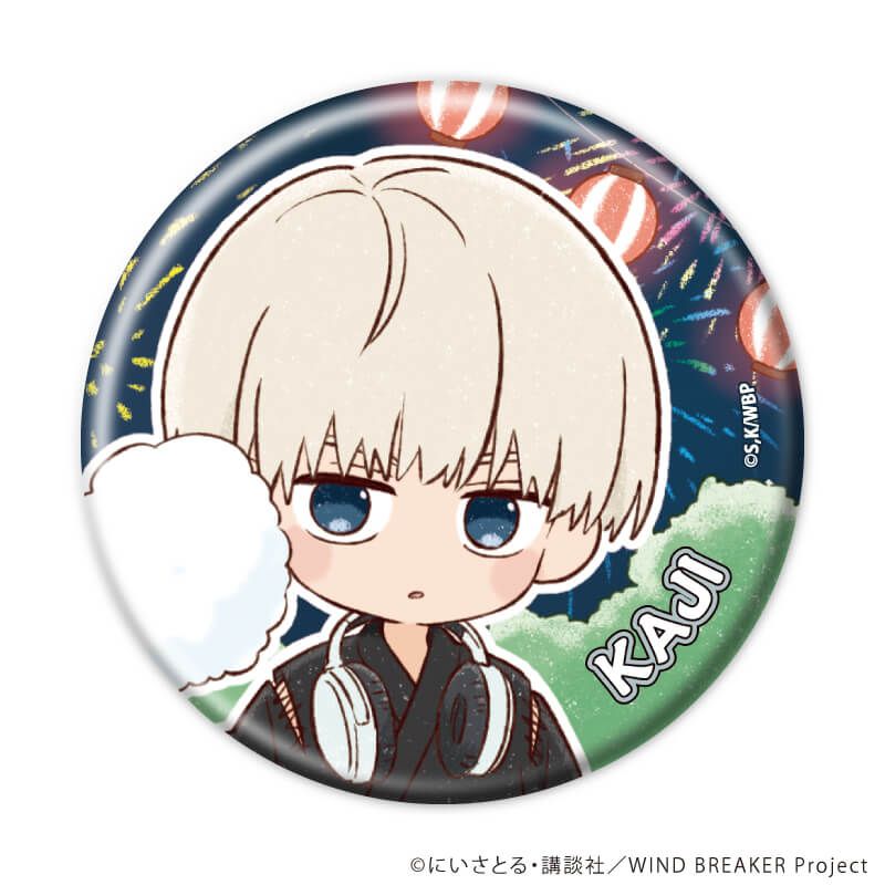 缶バッジ「TVアニメ『WIND BREAKER』」11/花火大会ver. コンプリートセット(全10種)(グラフアートイラスト)