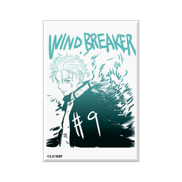 WIND BREAKER　アフレコ台本イラストスクエアマグネット【梅宮一】