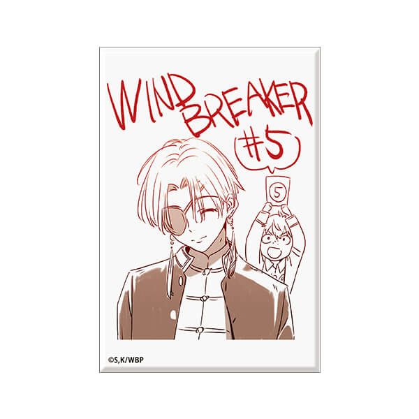 WIND BREAKER　アフレコ台本イラストスクエアマグネット【蘇枋隼飛】