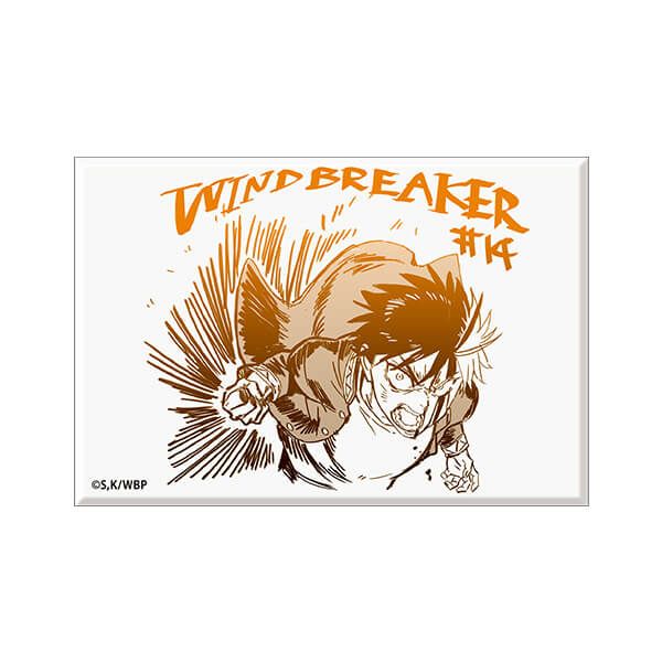 WIND BREAKER　アフレコ台本イラストスクエアマグネット【桜遥A】