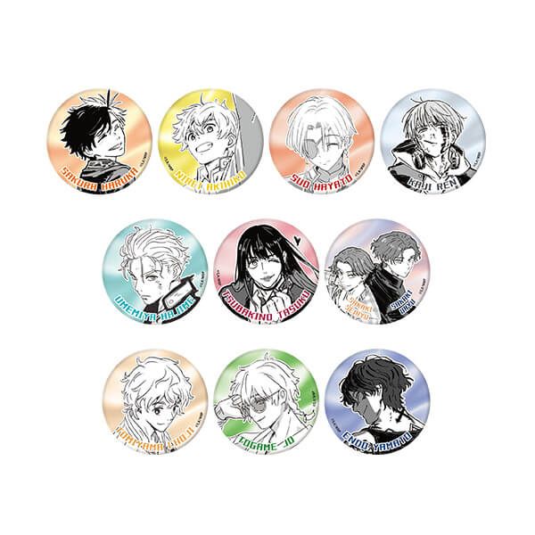 WIND BREAKER　アフレコ台本イラスト缶バッジコレクション【全10種セット】