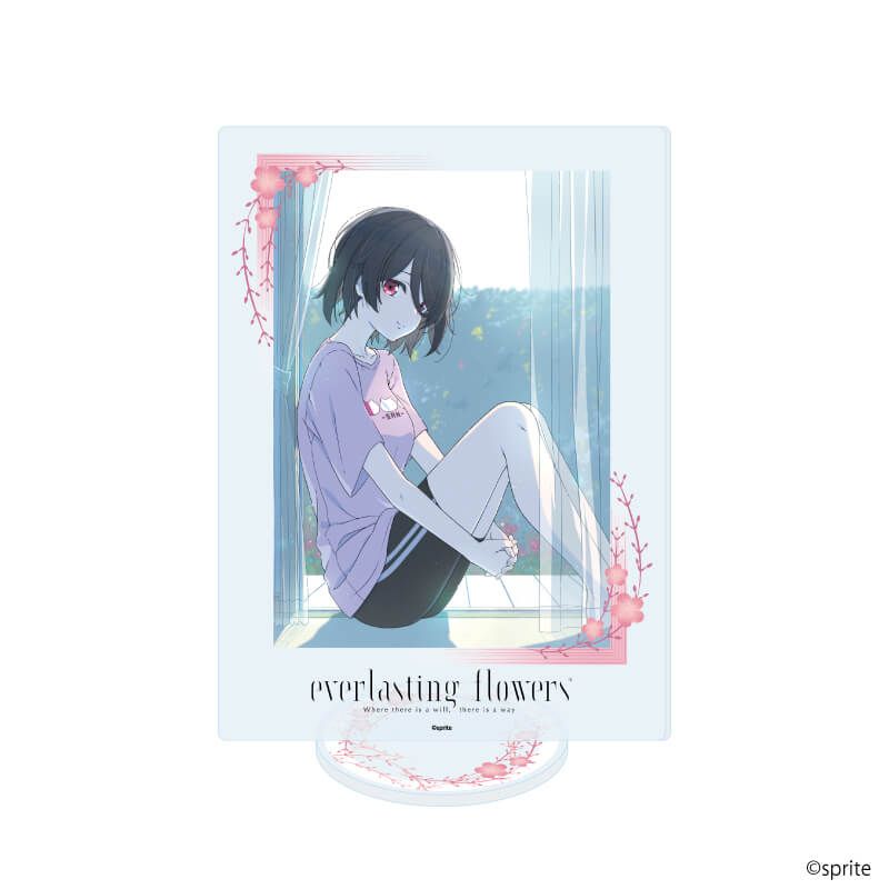 アクリルスタンド「everlasting flowers」03/坂下深菜(公式イラスト)