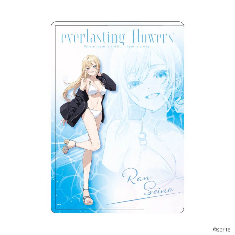 キャラクリアケース「everlasting flowers」02/星野 蘭(描き起こしイラスト)