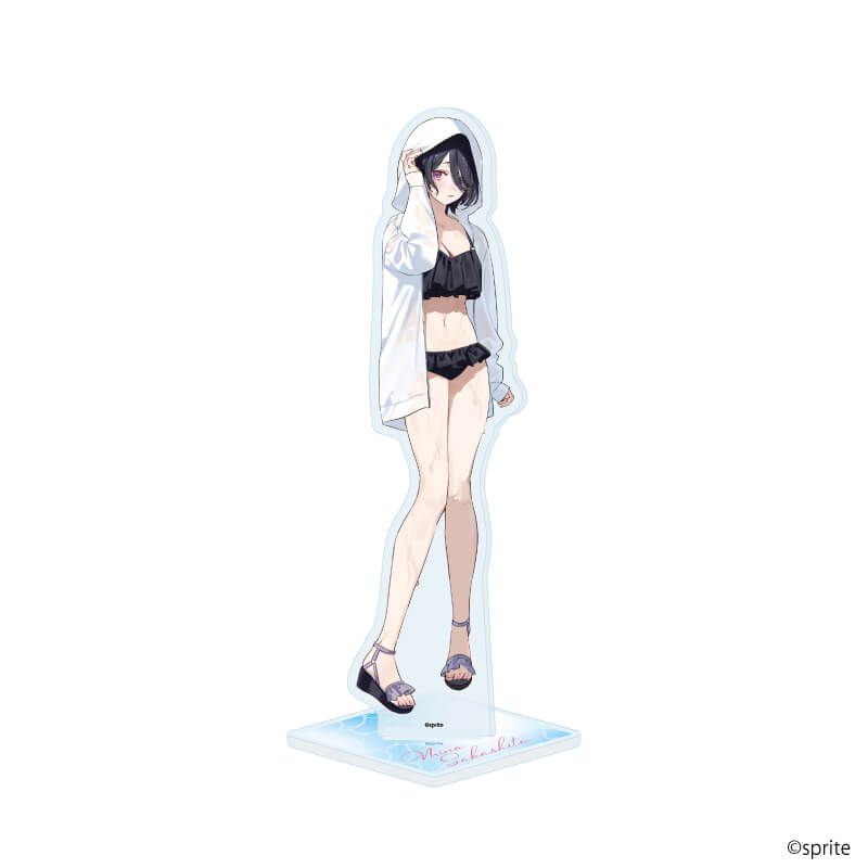 アクリルスタンド「everlasting flowers」01/坂下深菜(描き起こしイラスト)