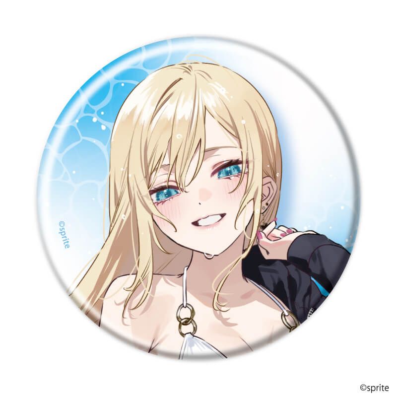 缶バッジ「everlasting flowers」01/コンプリートセット(全4種)(描き起こしイラスト)