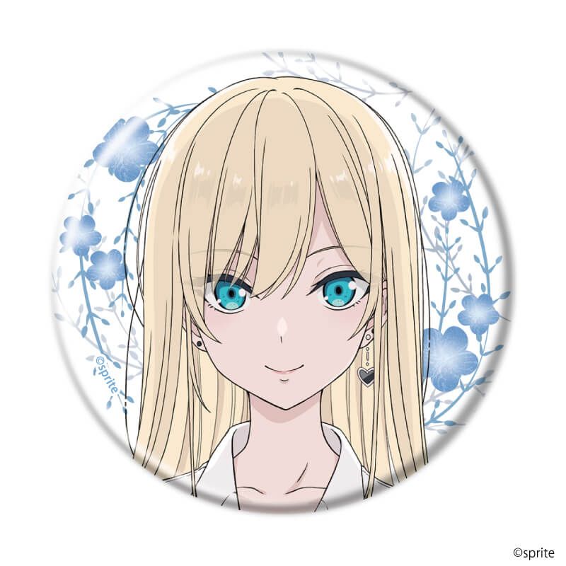 缶バッジ「everlasting flowers」02/ブラインド(4種)(公式イラスト)