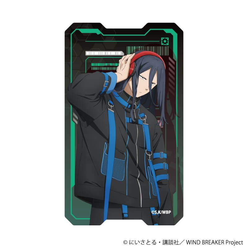 ダイカットステッカー「TVアニメ『WIND BREAKER』」03/杉下 京太郎(描き下ろしイラスト)