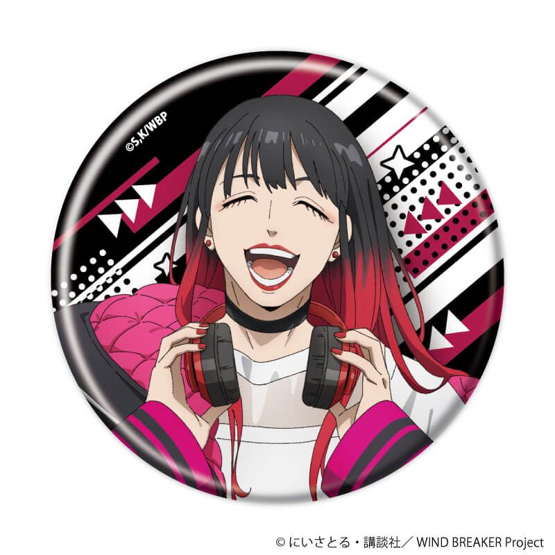 缶バッジ「TVアニメ『WIND BREAKER』」08/コンプリートセット(全8種)(描き下ろしイラスト)