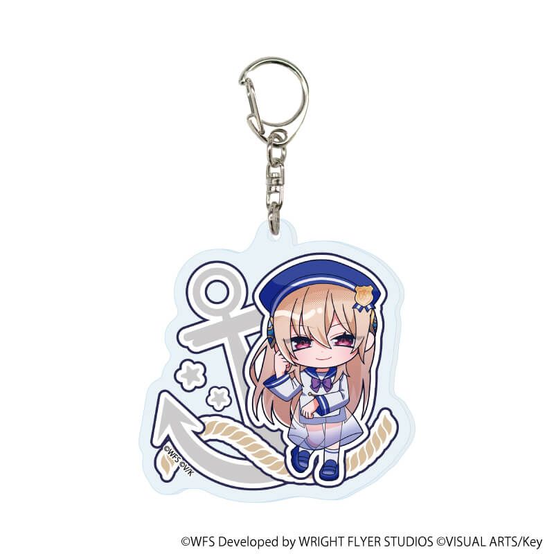 アクリルキーホルダー「ヘブンバーンズレッド」24/コンプリートセット(全6種) 第30G部隊(ミニキャライラスト)