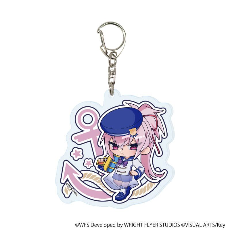 アクリルキーホルダー「ヘブンバーンズレッド」24/コンプリートセット(全6種) 第30G部隊(ミニキャライラスト)