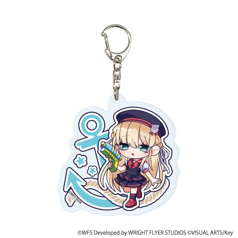 アクリルキーホルダー「ヘブンバーンズレッド」23/コンプリートセット(全6種) 第31A部隊(ミニキャライラスト)