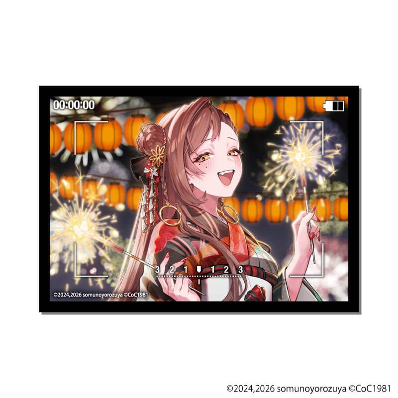 ミニフォト「うずぶちの子還り」01/ブラインド(5種) 夏祭りver.(描き下ろしイラスト)