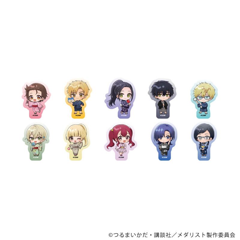 フレークシール(10枚セット)「TVアニメ『メダリスト』」01/夏祭りver.(ミニキャライラスト)