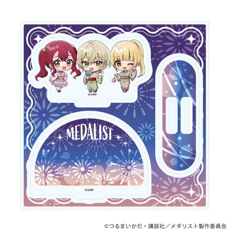 アクリルスタンドプレート「TVアニメ『メダリスト』」07/夏祭り Cver.(ミニキャライラスト)