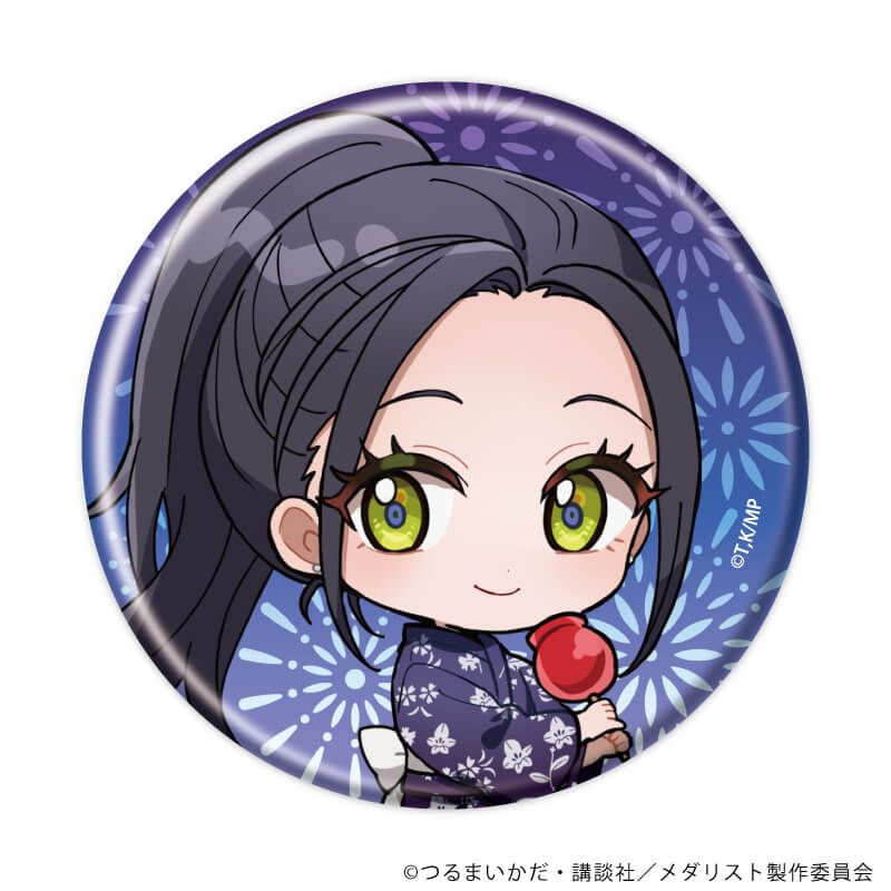 缶バッジ「TVアニメ『メダリスト』」10/夏祭りver. コンプリートセット(全10種)(ミニキャライラスト)