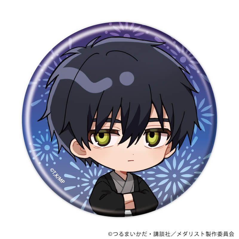 缶バッジ「TVアニメ『メダリスト』」10/夏祭りver. コンプリートセット(全10種)(ミニキャライラスト)